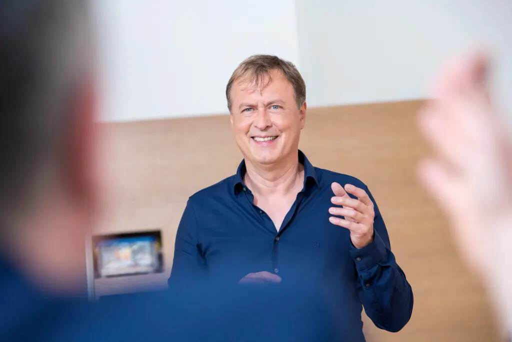 Martin Hubal Heilpraktiker für Pychotherapie in einem Resilienz-Workshop