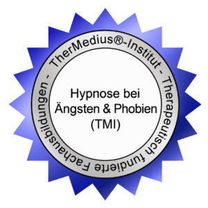 Siegel vom TherMedius Institut zu Hypnose bei Ängsten und Phobien